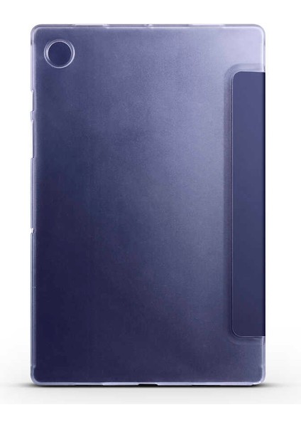 Galaxy Tab A8 10.5 SM-X200 (2021) Uyumlu Zore Smart Cover Standlı 1-1 Kılıf-Rose Gold