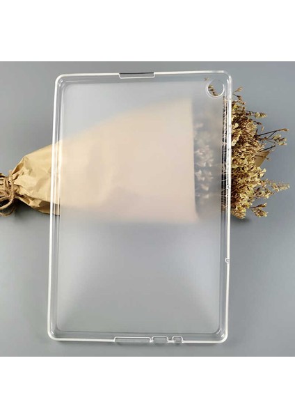 Matepad T10S Uyumlu Zore Tablet Süper Silikon Kapak-Renksiz