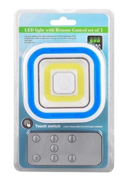 Powermaster PM-6937 Cob Ledli Pilli Uzaktan Kumandalı Tekli Lamba fırsatları