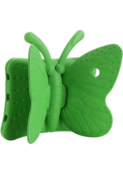 Apple iPad 2. Nesil Uyumlu Zore Butterfly Standlı Tablet Kılıf-Yeşil