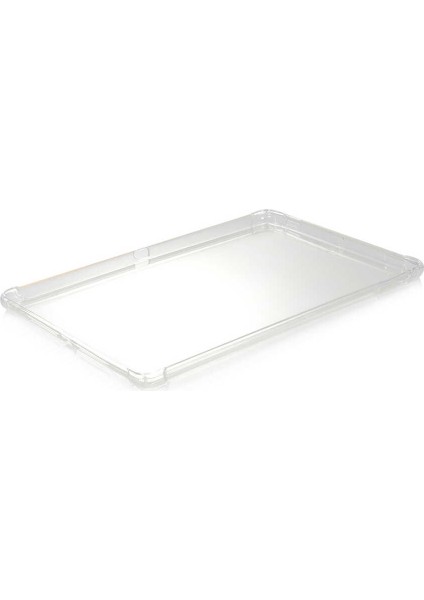 Apple iPad Pro 10.5 (7.nesil) - Uyumlu Uyumlu Zore Tablet Nitro Anti Shock Silikon Kapak-Renksiz