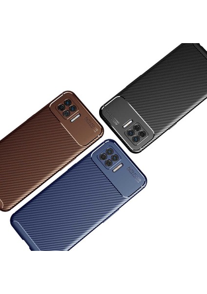 Oppo A73 Kılıf Negro Silikon Kapak-Lacivert