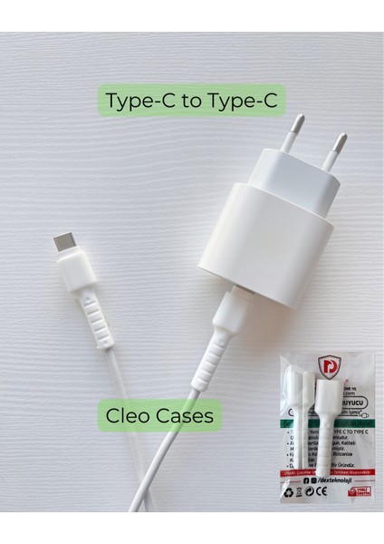 4 Çift Type-C to Type-C Şarj Kablo Ucu Koruyucu