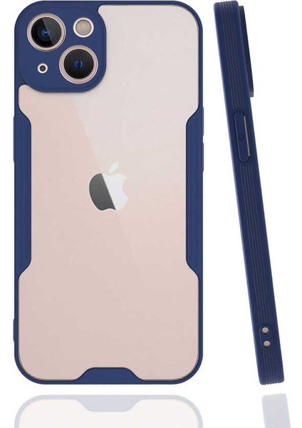 Apple iPhone 14 Plus Kılıf Parfe Kapak-Lacivert