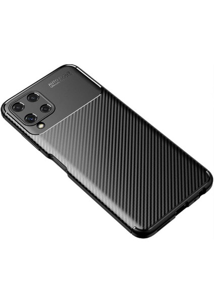Samsung Galaxy M32 Kılıf Tknr Negro Silikon Kapak-Kahverengi