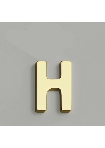 14 Ayar Altın Kolye Ucu Harf H GM2813 1 gr