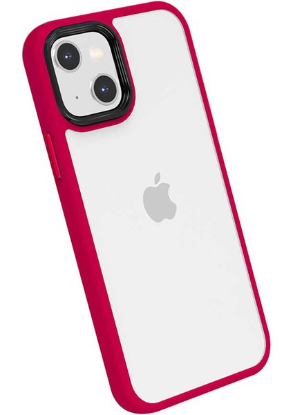 Apple iPhone 13 Kılıf ​​Cann Kapak-Kırmızı