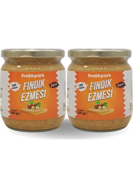 Fındıkpark Taze Fındık Ezmesi %80 Fındık 2li Paket - 700 Gr.