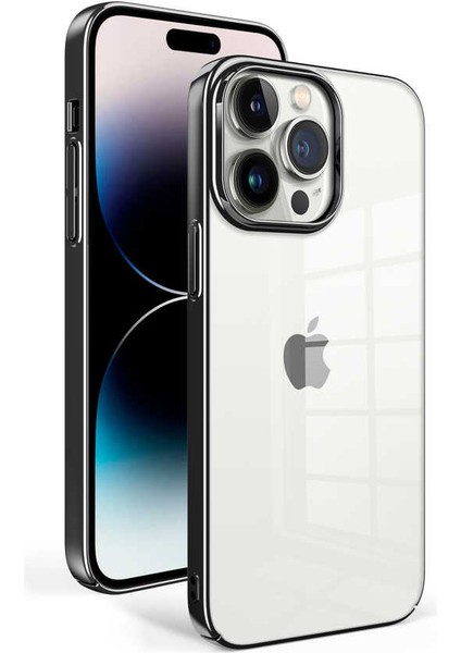 Apple iPhone 14 Pro Kılıf Sun Kapak-Siyah