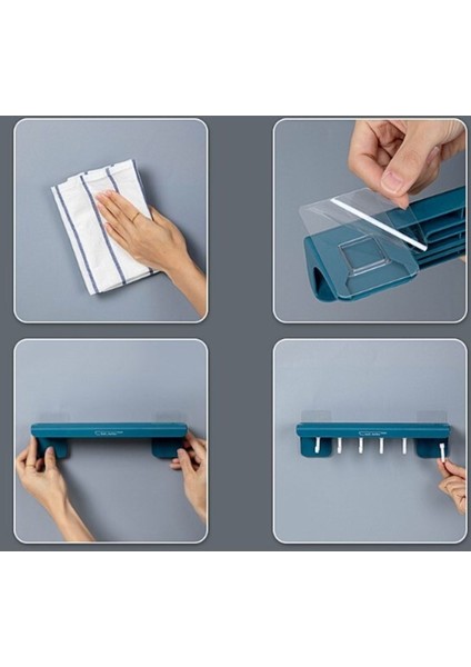 6 Kancalı Bıçak Askısı ve Organizer Yapışkanlı Askılı Kancalı Kepçe Askısı modelleri