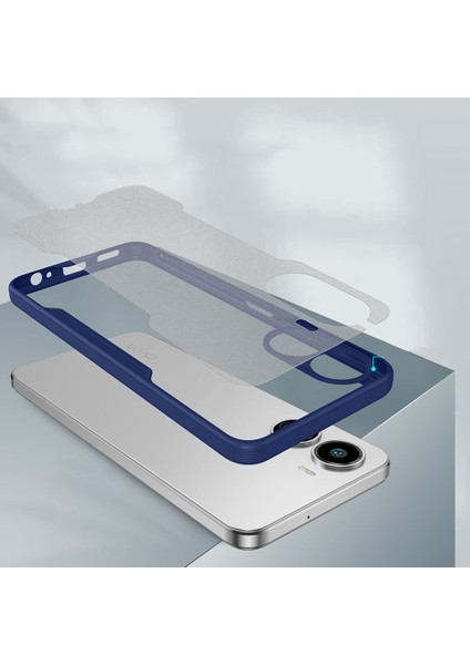 Vivo Y16 Kılıf Parfe Kapak-Mor