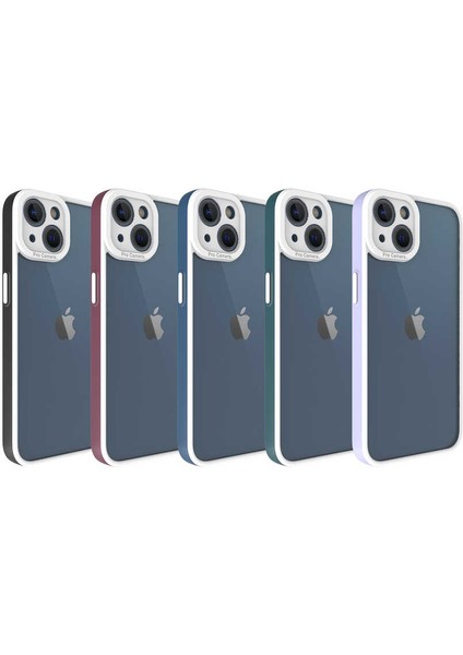 Apple iPhone 13 Kılıf Mima Kapak-Koyu Yeşil