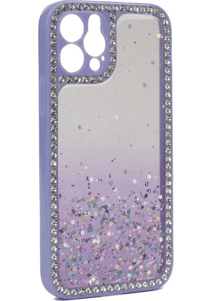 Apple iPhone 12 Pro Kılıf Fensi Kapak-Lila