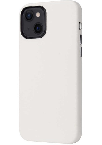 Apple iPhone 13 Mini Uyumlu Eyzi Kapak-Beyaz