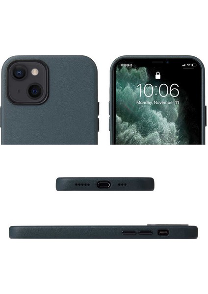 Apple iPhone 13 Mini Uyumlu Eyzi Kapak-Beyaz