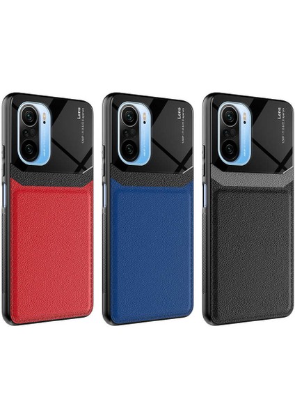 Xiaomi Mi 11i Kılıf ​Emiks Kapak-Kırmızı