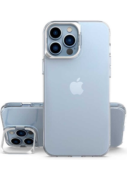 Apple iPhone 13 Pro Max Uyumlu Skuba Kapak-Gümüş