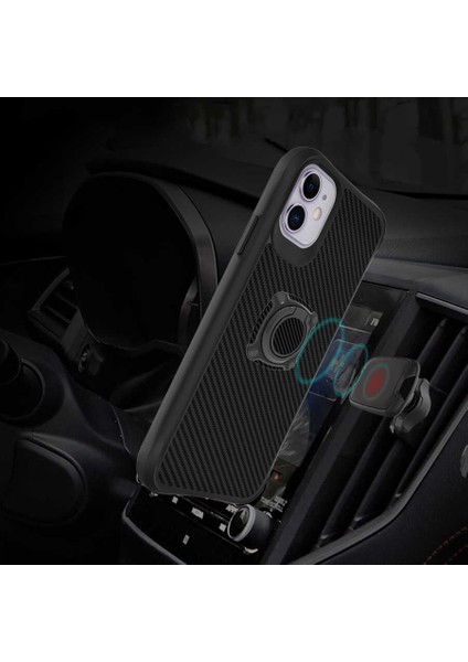 Apple iPhone 12 Uyumlu Timo Kapak-Siyah