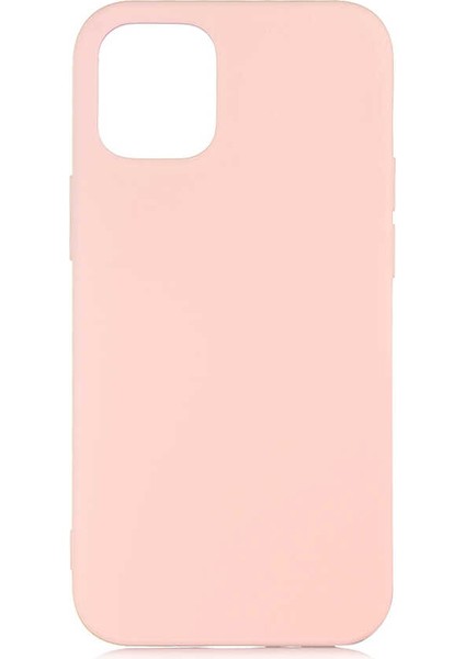 iPhone 12 Mini Uyumlu Tknr Lsr Laaakan Kapak-Pembe Açık