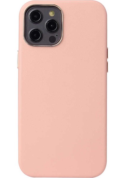 Apple iPhone 12 Pro Uyumlu Leathersafe Wireless Kapak-Siyah