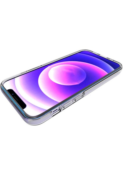 Apple iPhone 15 Plus Uyumlu Süper Silikon Kapak-Renksiz