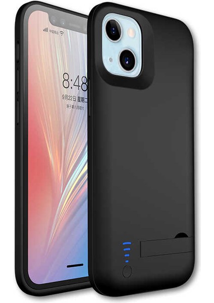 Apple iPhone 13 Şarjlı Kılıf-Siyah