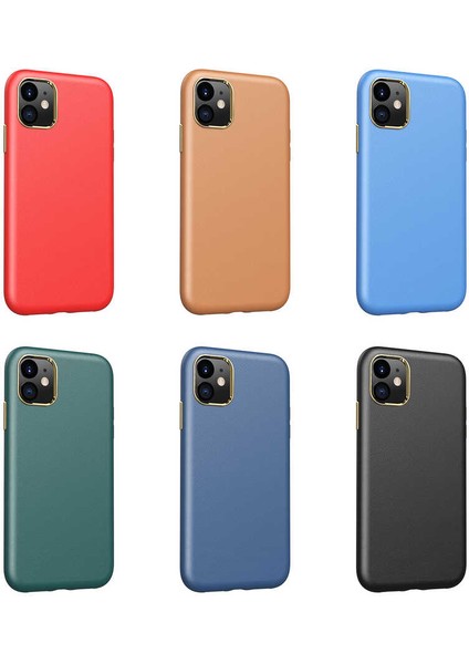 Apple iPhone 11 Kılıf Natura Kapak-Mavi