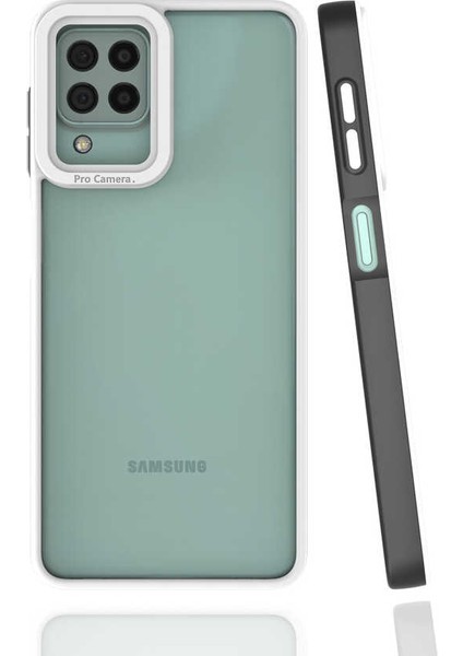 Samsung Galaxy M32 Kılıf Mima Kapak-Siyah