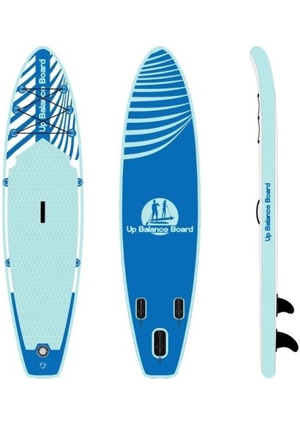 Stand Up Paddle Board Şişme Sup Sörf Tahtası Board 310x76x15 Cm Mavi