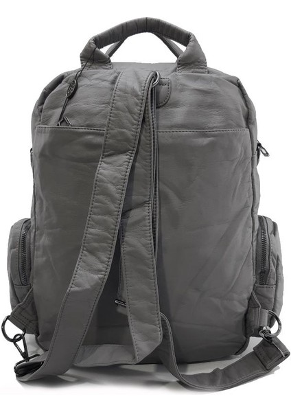 Y.s.deri Kadın Sırt Çantası 35*25 cm Vegan Deri Yıkama Suni Deri Postacı Çapraz Askılı Omuz Çantası fırsatları