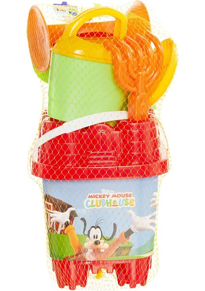 1564 Mickey Mouse Büyük Kale Kova Set, Çok Renkli