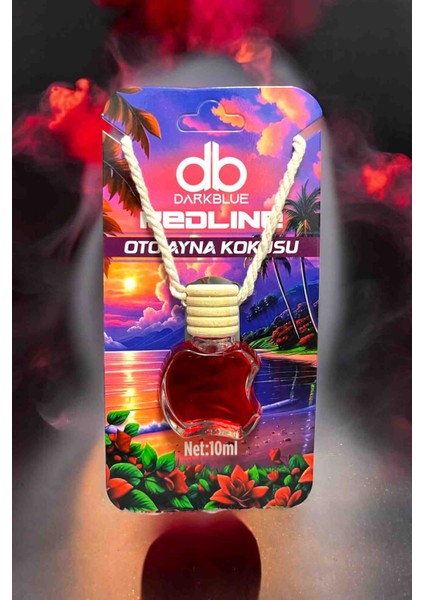 Premium Parfüm Esanslı Redline 10ML Oto Ayna Kokusu Cam Şişe 1 Adet
