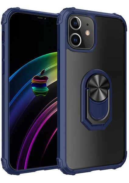 Apple iPhone 12 Mini Uyumlu Mola Kapak-Lacivert