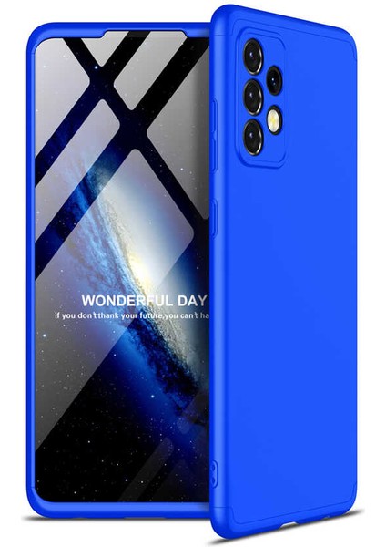 Samsung Galaxy A52 Kılıf Aynalı Desenli Kamera Korumalı Parlak Miror Kapak