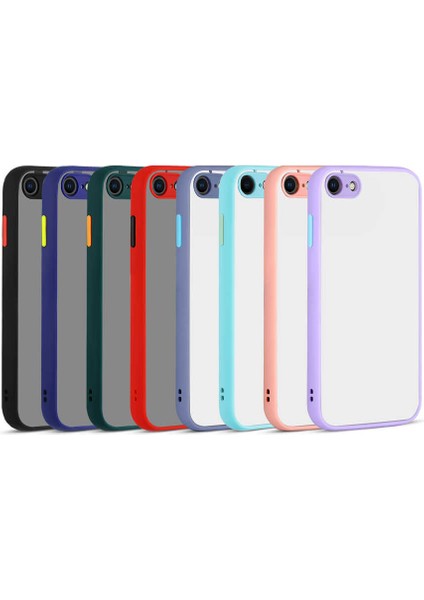 Apple iPhone Se 2022 Uyumlu Hux Kapak-Turkuaz