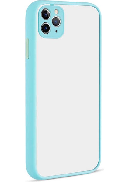Apple iPhone 11 Pro Max Uyumlu Hux Kapak-Turkuaz