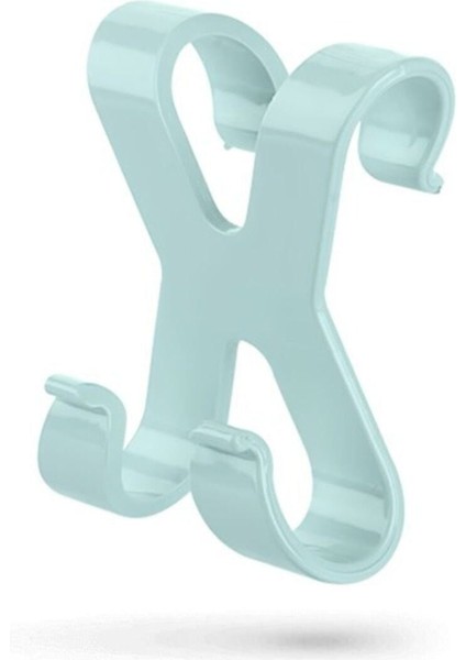 Havlupan Askısı Havlupana Takılan 2 Kancalı Mutfak Banyo Askısı