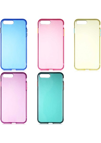 Apple iPhone 8 Plus Uyumlu Bistro Kapak-Mavi