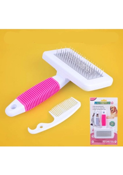 Pratik Evcil Hayvan Tarama Fırçası Telli Küçük Boy