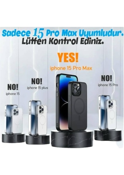 Apple Iphone 15 Pro Max Uyumlu Kılıf Yumuşak Silikon Içi Kadife Lansman Kapak .