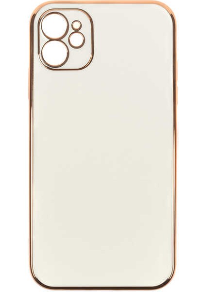 Apple iPhone 11 Uyumlu Bark Kapak-Beyaz