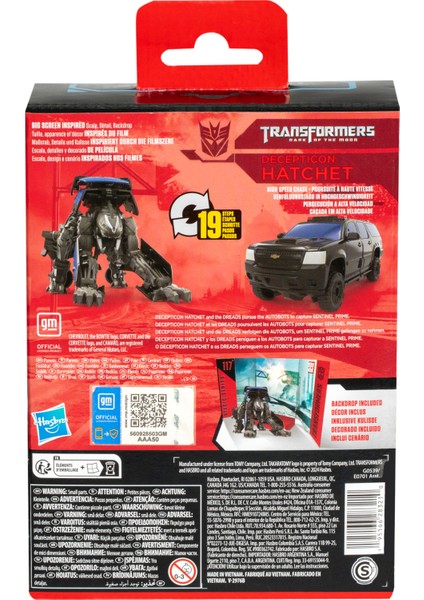 Studio Series Deluxe Class 117 Decepticon Hatchet Aksiyon Figürü
