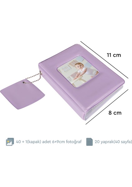 Kişiye Özel Instax Mini Albüm Seti – 41 Fotoğraf Dahil fiyatları