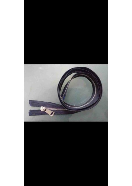 85 cm 10 Adet Parlak Gümüş Diş 5 No Metal Separe Fermuar Siyah Renk fiyatları