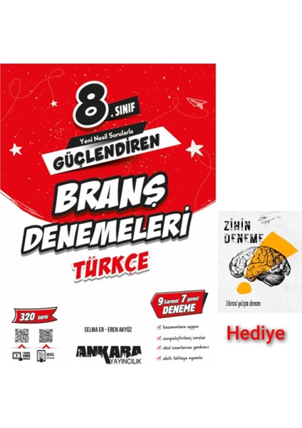 8.sınıf Türkçe Güçlendiren Branş Denemeleri Lgs Hazırlık