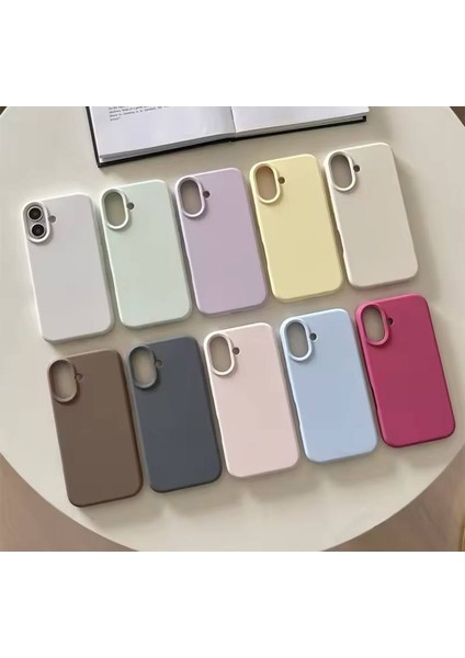 Apple Iphone 16 Uyumlu Kılıf Yumuşak Silikon Içi Kadife Lansman Kapak . indirimleri