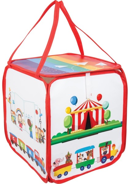 LISINYA174 Oyuncak ve Çamaşır Sepeti - Dev Boy - Saplı - 458570-1453