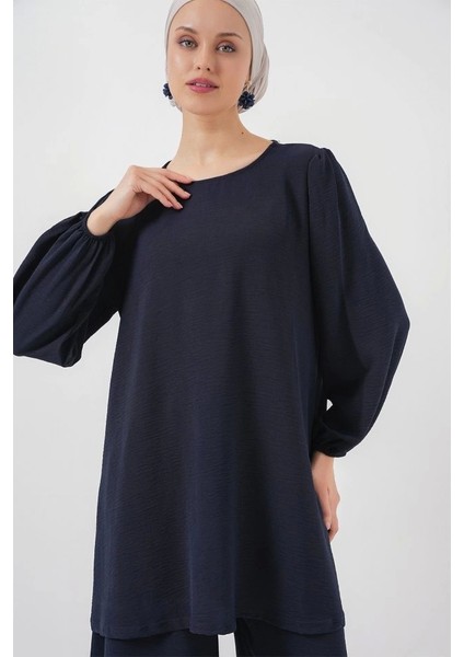 Ayrobin Tunik Pantolon Alt Üst Takım 6712 - Lacivert