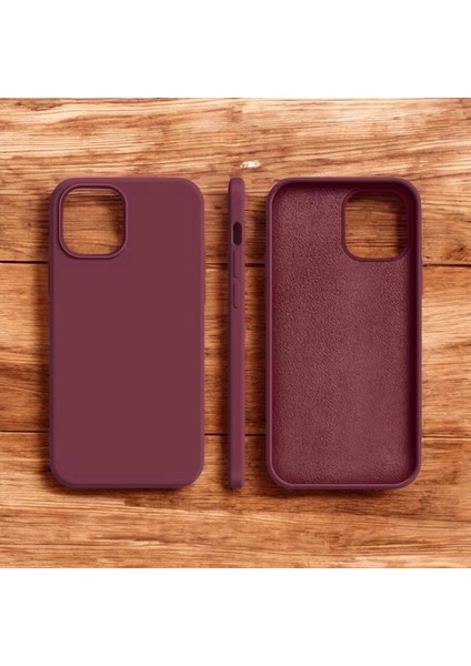 Apple Iphone 16 Pro Uyumlu Kılıf Yumuşak Silikon Içi Kadife Lansman Kapak .