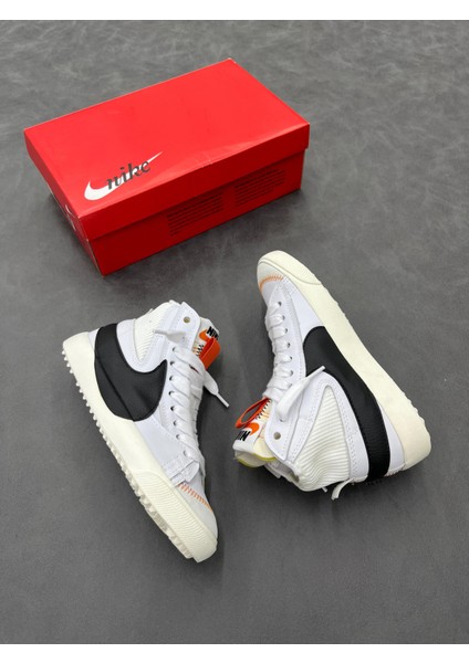 Blazer Mid 77 Jumbo DD3111-100 Günlük Sneaker Mavi Renk Spor Ayakkabı fiyatları